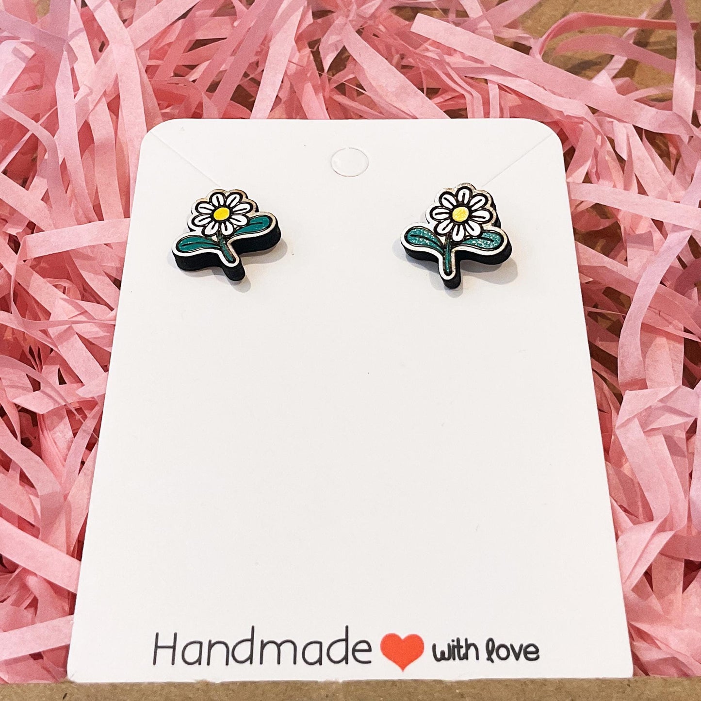 Daisy Flower stud earrings