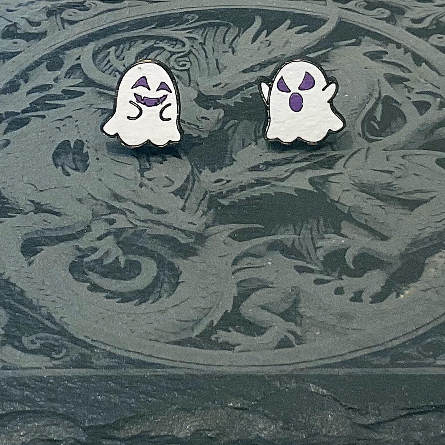 Ghost Stud Earrings