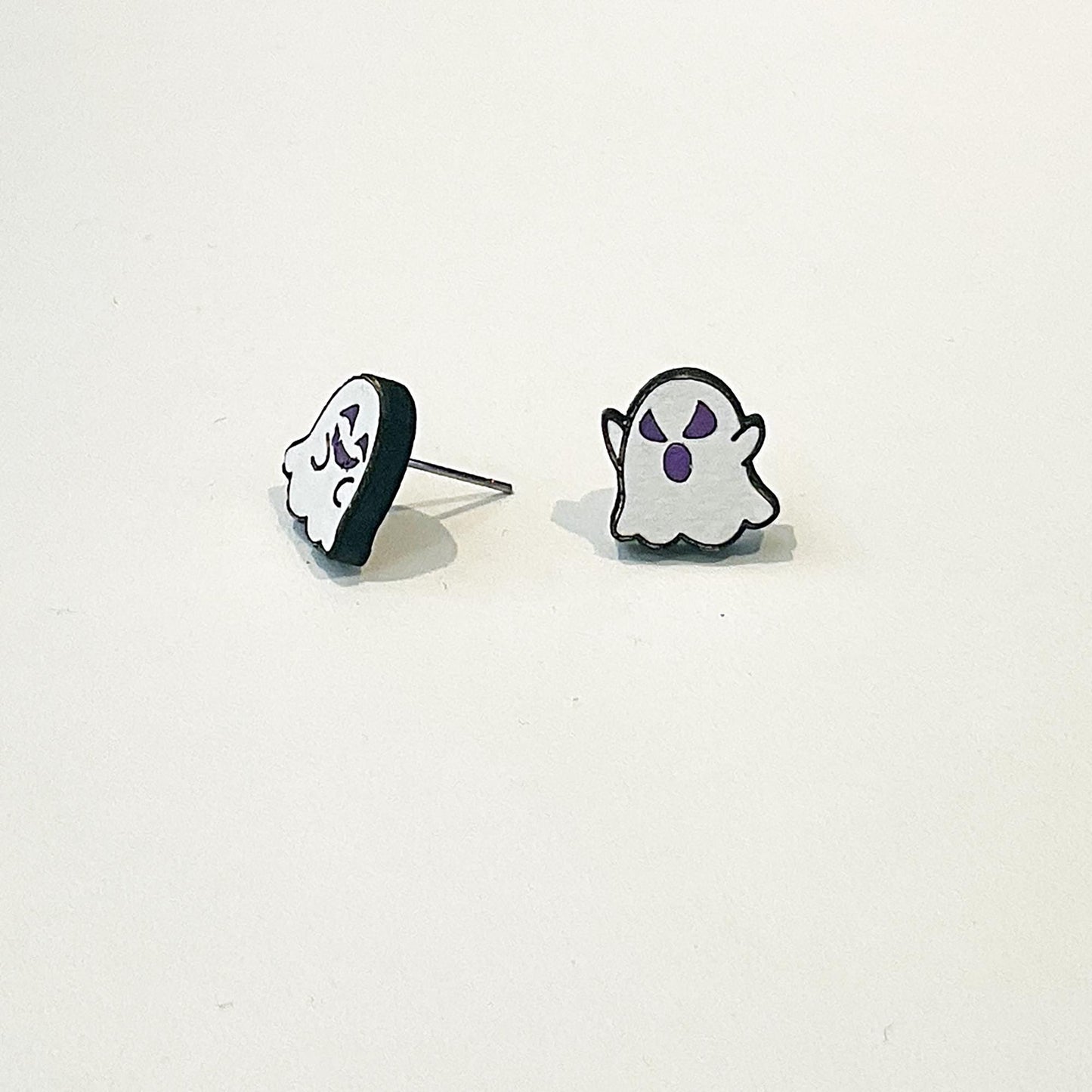 Ghost Stud Earrings